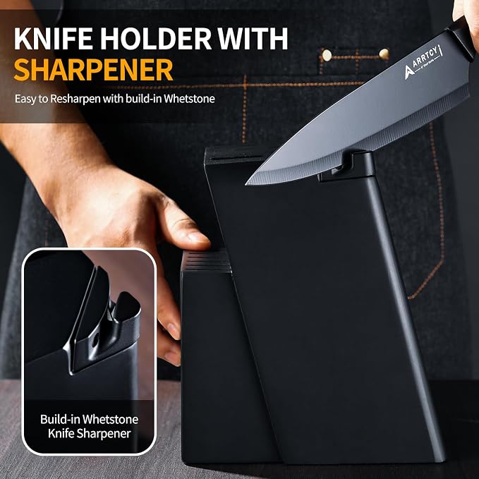 Knife Set with Block - Image 5