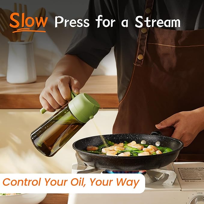 TrendPlain - Original 16oz/470ml Olive Oil Dispenser Bottle - Image 4