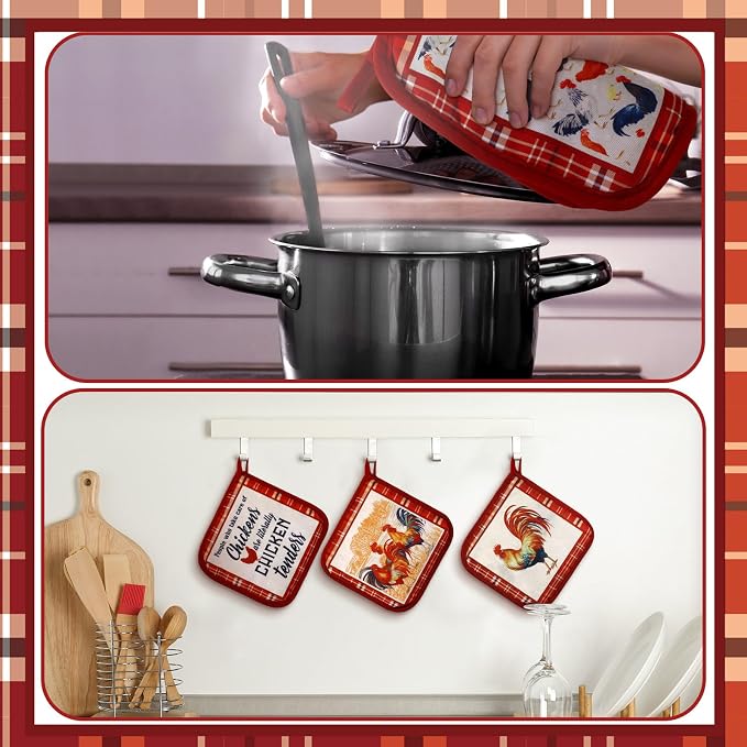 Bencailor 12 Pcs Pot Holders - Image 2