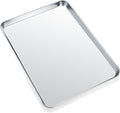 Cookie Sheets for Baking, Stainless Steel Baking Sheet Baking Pan Tray by Zacfton