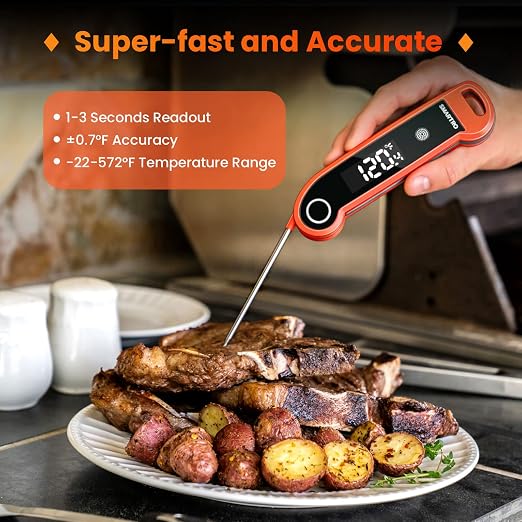 SMARTRO ST49 Digital Thermocouple Instant-Read Meat Thermometer - Image 3