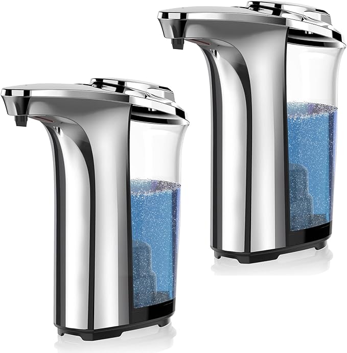PZOTRUF Automatic Soap Dispenser, Touchless Dish Soap Dispenser 17oz/500ml by PZOTRUF-EnjoyCleanerLife