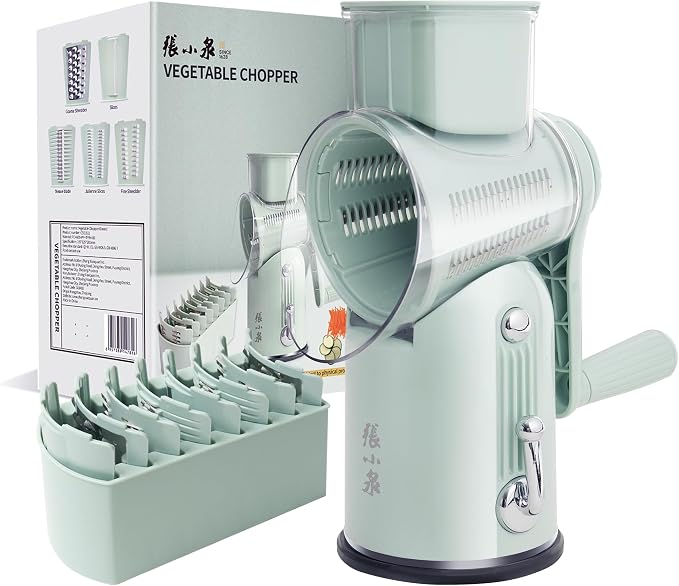 Rotary Cheese Grater Manual Hand Crank - Image 9