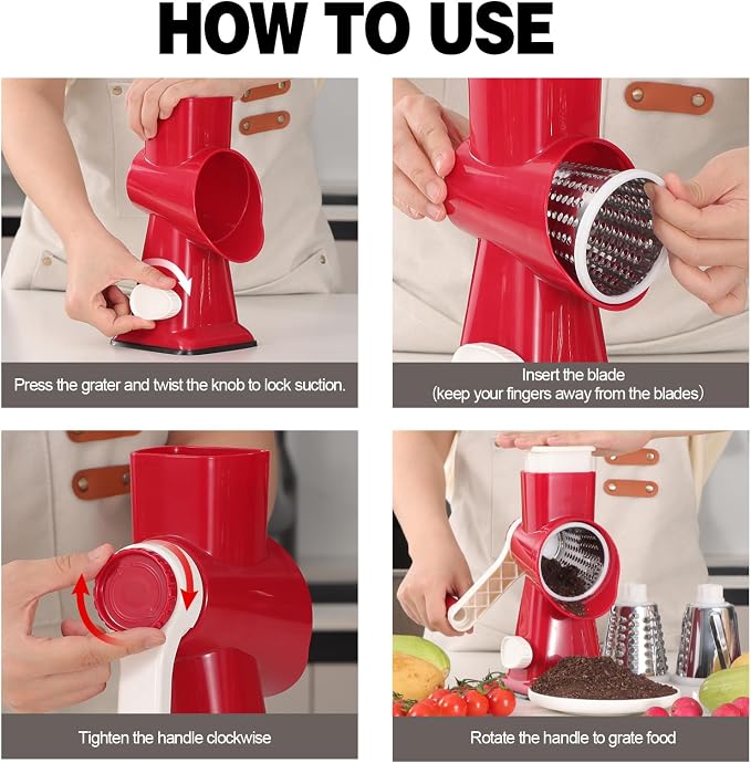 Cheese Grater Cheese Shredder - Image 8