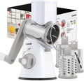 Geedel Rotary Cheese Grater, Kitchen Mandoline Vegetable Slicer by Geedel