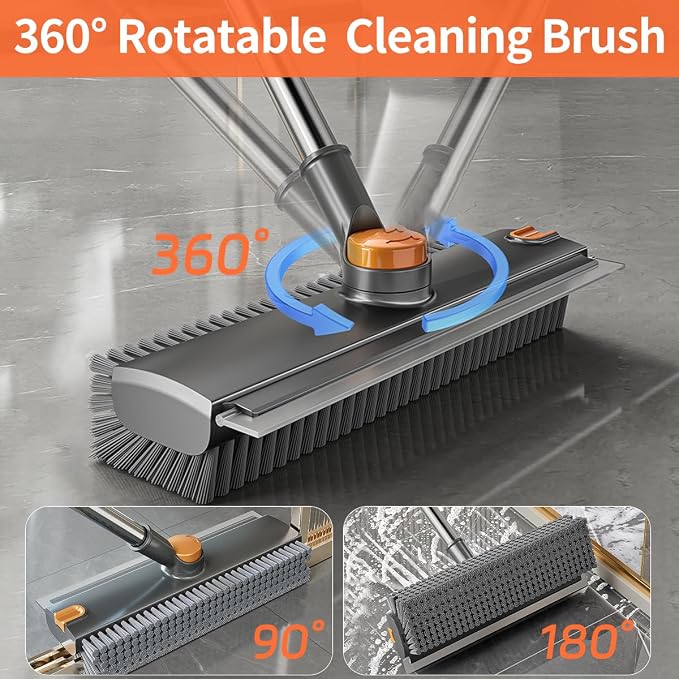 3 in 1 Floor Scrub Brush, Floor Scrubber - Image 4