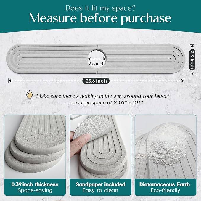 Kitchen Faucet Mat - Image 2