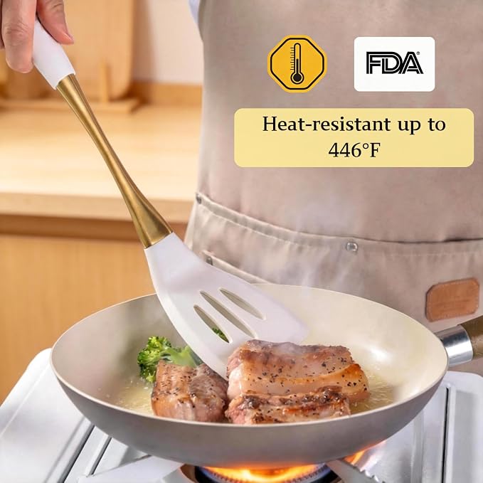 Heat-Resistant Kitchen Spatula Set – Non-Toxic Cooking Utensils - Image 3