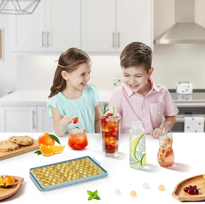 WIBIMEN Mini Ice Cube Trays, 0.55” Tiny Pebble Ice - Image 5