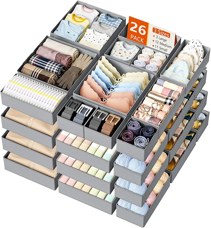 DIMJ Drawer Organizer Clothes Storage by DiMJ