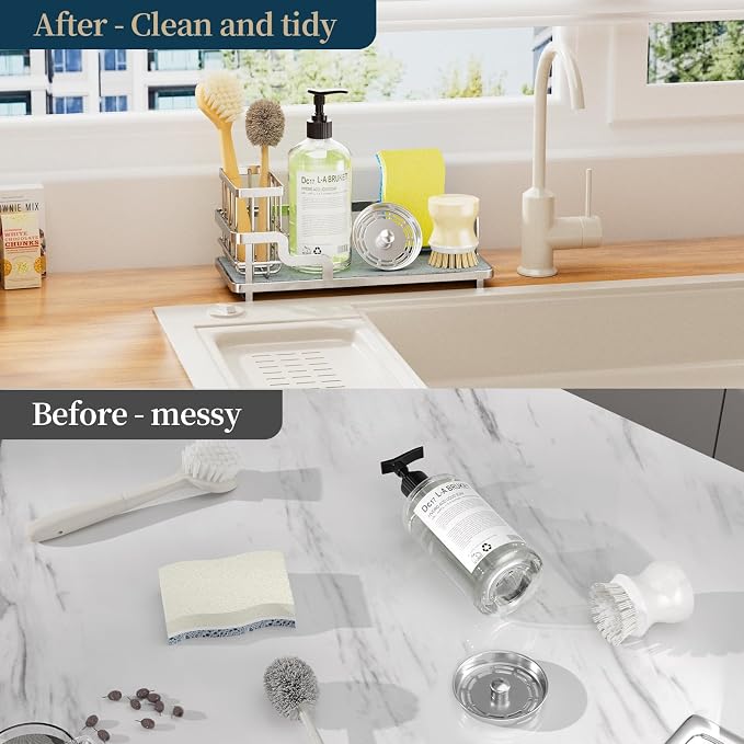 Consumest Sponge Holder for Kitchen Sink - Image 4
