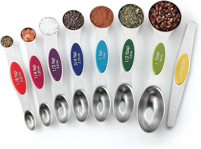 Spring Chef Stainless Steel Magnetic Measuring Spoons Set - Image 9