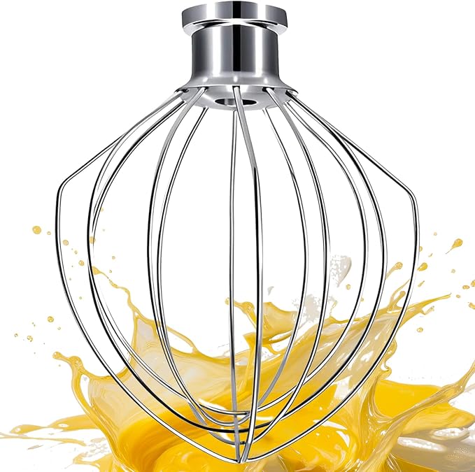 K45WW 6 Wire Whip for 4.5 5 QT KitchenAid Tilt-Head Stand Mixer，Whisk by NewlyArt