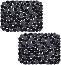 Bligli Pebble Sink Mat for Stainless Steel/Ceramic Sinks, 2 Pack PVC Sink by BliGli