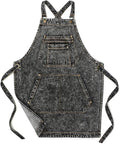 Jeanerlor - Denim Apron with Pockets by Jeanerlor