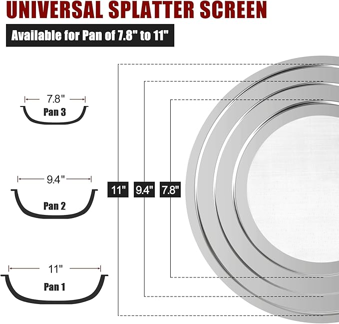 Stainless Steel Splatter Screen - Image 3