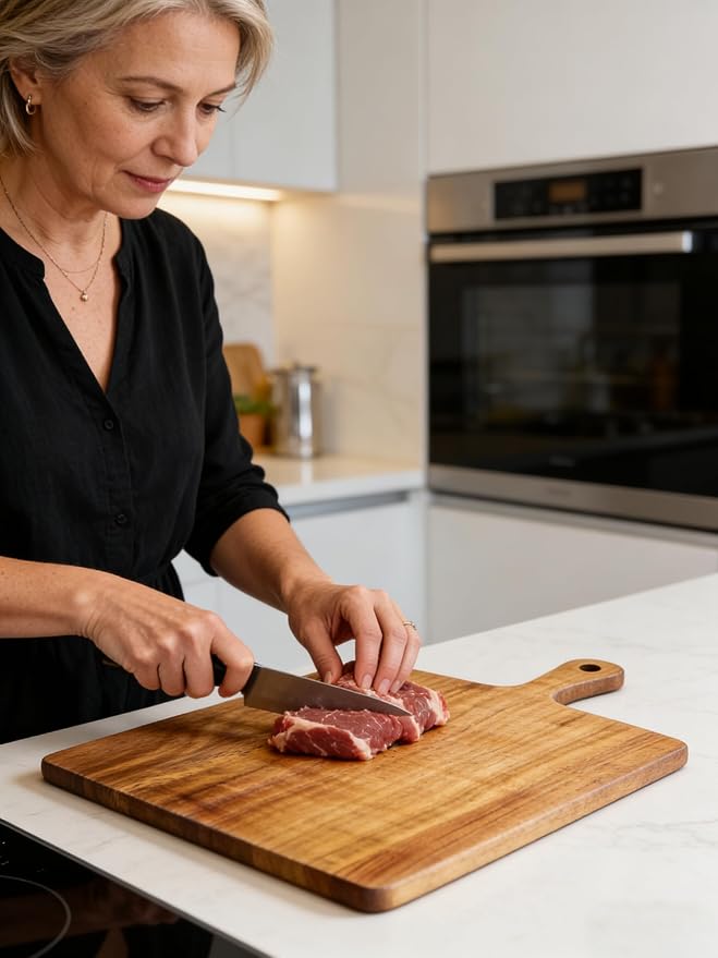 ZeQi Acacia Wood Cutting Board - Image 6