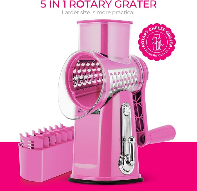 SUSTEAS Rotary Cheese Grater - Image 8