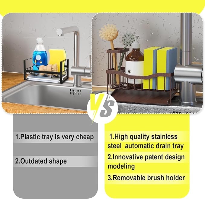 Fssvcd Maifan Sink Caddy Sponge Holder - Image 4