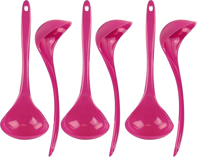 Reston Lloyd Melamine Soup Ladle Kitchen Utensil, Durable BPA-Free Plastic by RestonLloyd
