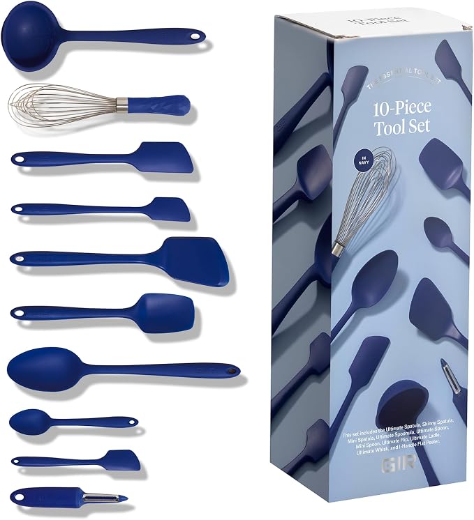 GIR: Get It Right 10-Piece Silicone Ultimate Kitchen Utensil Set – Spatulas by GIRGetItRight