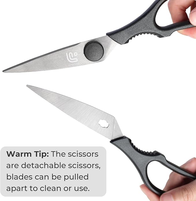 Linoroso Kitchen Shears Heavy Duty Kitchen Scissors - Image 2