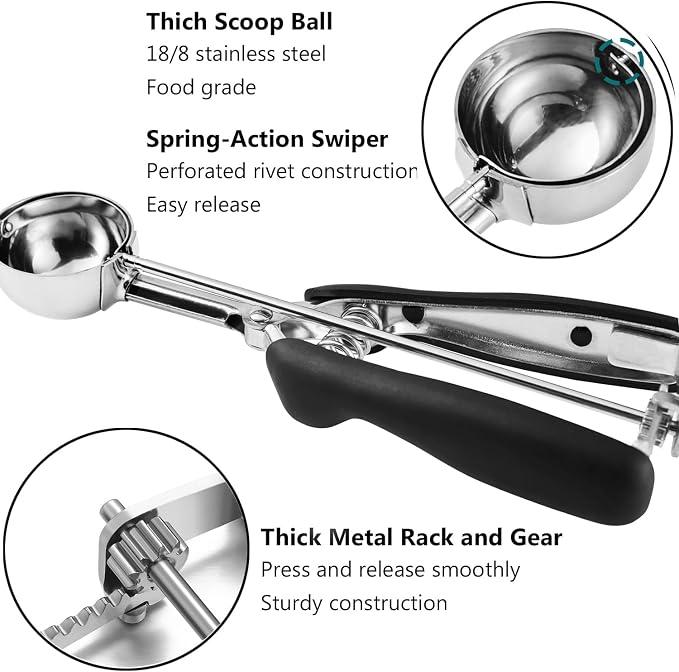 JUNADAEL J Cookie Scoop Set, Cookie Scoops - Image 4