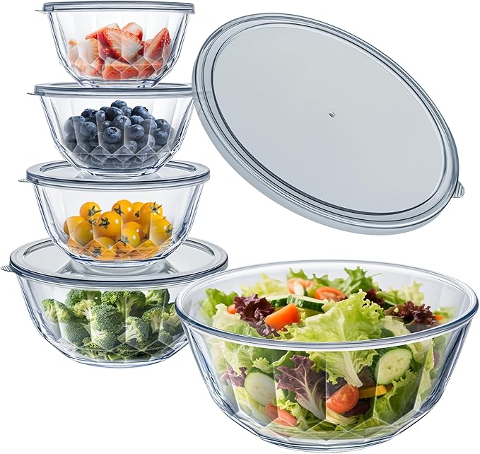 WhiteRhino Glass Mixing Bowls by WhiteRhino