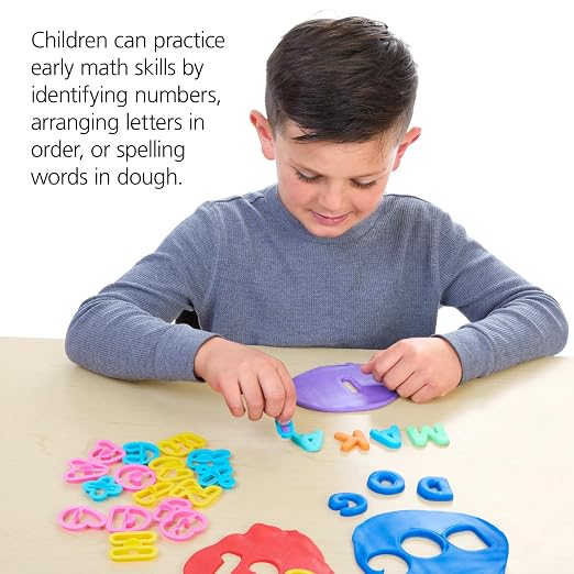 Colorations Alphabet & Number Dough Cutter Set - Image 3