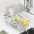 LIYI Dish Drying Rack, Large Dish Rack by LIYIBambooHairBrush