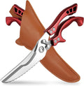 Heavy Duty Kitchen Shears by ANDONG, Kitchen Scissors, Stainless Steel Poultry by ANDONG
