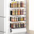 Magnetic Spice Rack For Refrigerator, Magnetic Fridge Shelf For