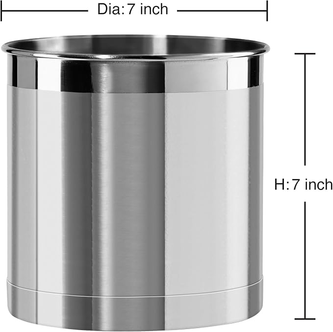 Oggi Stainless Steel Jumbo Utensil Holder - Image 8