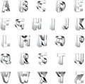 Letter Cookie Cutters Shapes Large 2 Inch by ZADECookieCutter