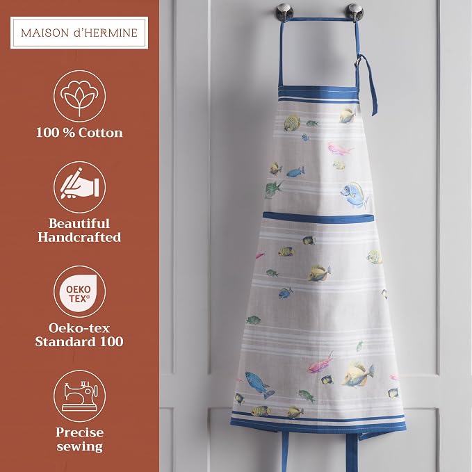 Maison d' Hermine 100% Cotton Apron - Image 2