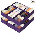 DIMJ Drawer Organizers Clothes, Fabric Closet Organizers and Storage, Shallow by DiMJ