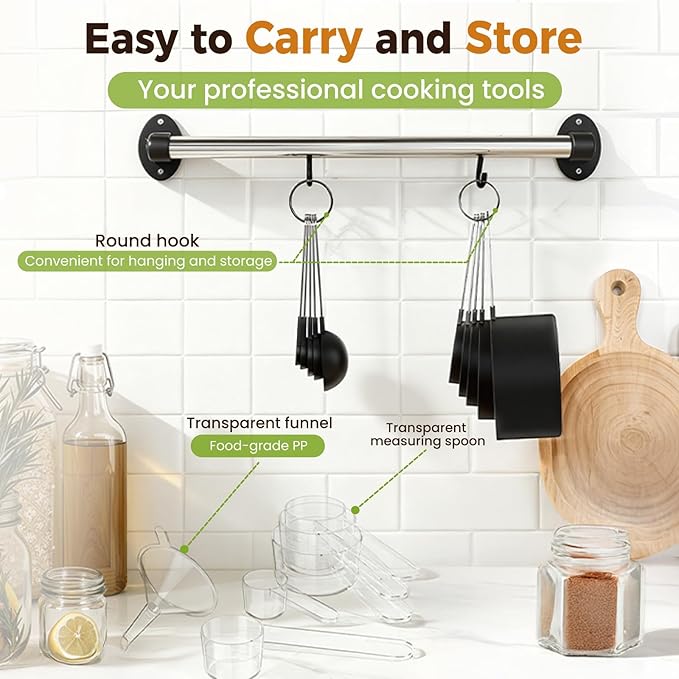 16PCS Measuring Cups and Spoons Set, Measuring Spoon Set - Image 7