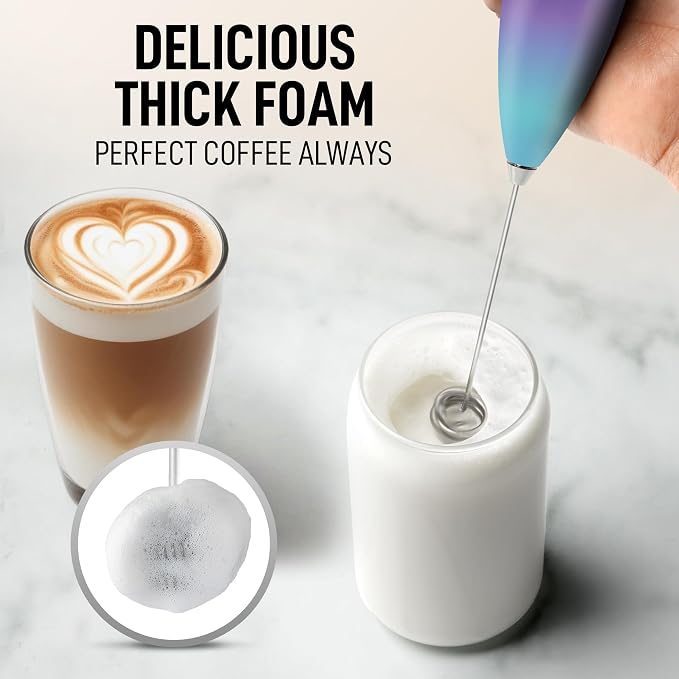 Zulay Kitchen Whisk Milk Frother - Image 2