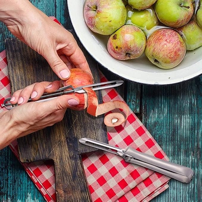 Aniso Kitchen vegetable peeler Stainless steel rotary peeler - Image 3