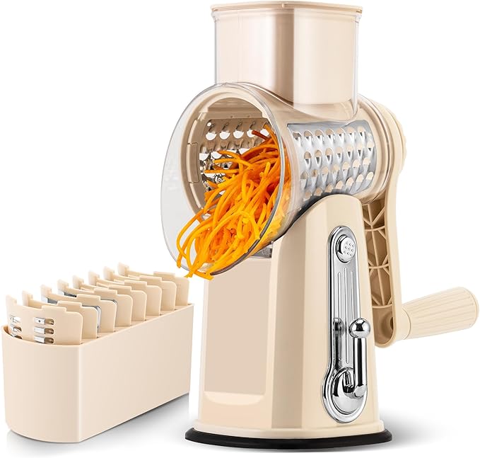 SUSTEAS Rotary Cheese Grater by SUSTEAS