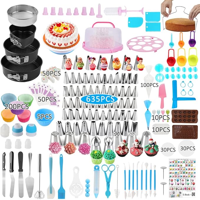 Cake Decorating Kit, Cake Baking Set Tools by Unknown