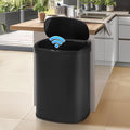 Dkeli Kitchen Trash Can for Bathroom Bedroom Home Office Automatic Touch Free by DKELI