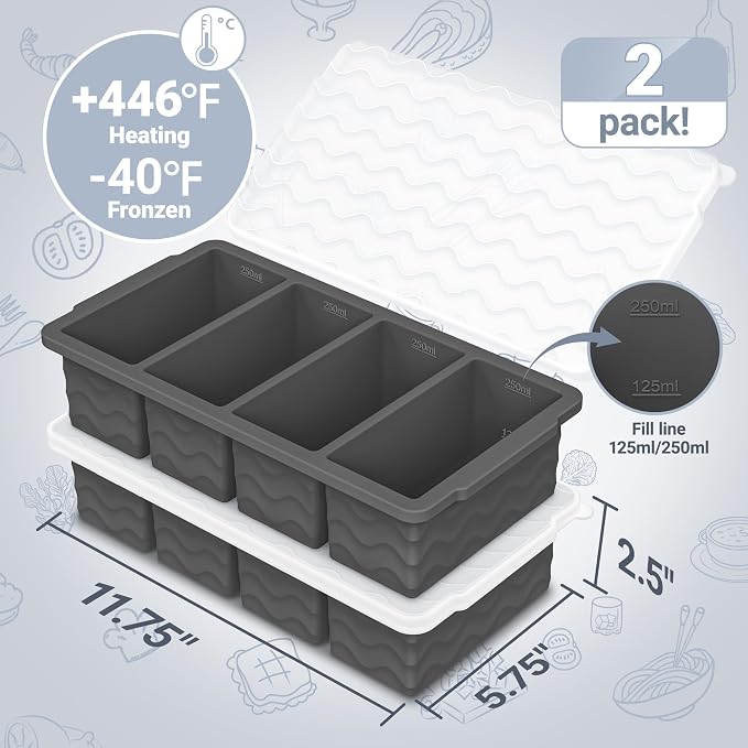 Doasuwish Silicone Freezer Tray - Image 2