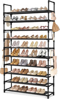 LANTEFUL Tall Shoe Rack 10 Tier Shoe Organizer Large Shoe Shelf by LANTEFULforTidyingHouse
