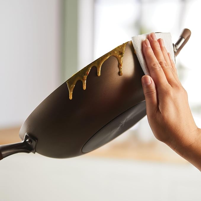 Anolon Advanced Home Hard Anodized Nonstick Deep Frying Skillet - Image 11