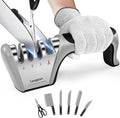 Longzon 5-in-1 Knife Sharpener 4 Stage by Longzon