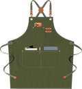 AFUN Chef Aprons for Men Women by BringYouaFun