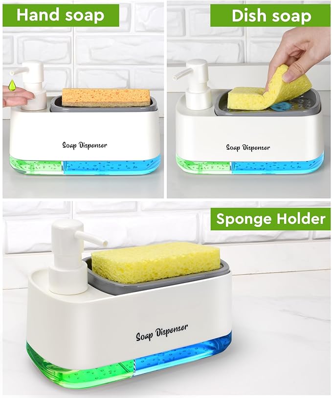 Hand and Dish Soap Dispenser Set - Image 2