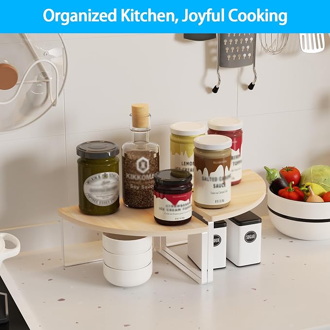 Corner Shelf Countertop Organizer - Image 2