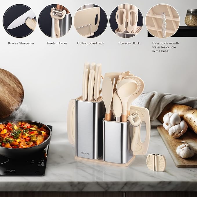 RAXCO Cooking Utensils Set, 12-Piece Kitchen Utensils and Accessories, 6-Piece - Image 7